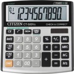 Citizen CT-500Vii İşlem Hafızalı Hesap Makinesi 10 Haneli Ekran ve Kullanışlı Özellikler