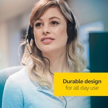 Jabra Bız 1500 Duo USB Nc Kulaküstü Kulaklık Siyah