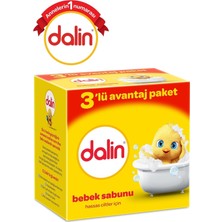 Dalin Bebek Sabunu 100GR 24 Lü Set Hassas Ciltler Için Kutu (8pk*3)