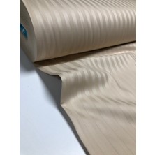 Sefaoğlu Tekstil Çift Kişilik, Çizgili Pamuk Saten Nevresim Takımı, Kapiçino