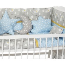 Sluupy Mavi Figürlü Bebek Uyku Seti 60X120 ve 70X130 (10 Parça)