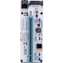 S-Link SL-EX10 Pcı-E 1x To 16X Sata 6pin Bitcoin Riser Ekran Kartı Yükseltici VER008S