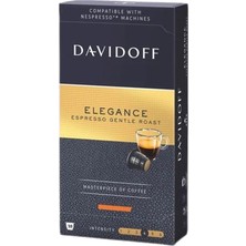 Davidoff Elegance Espresso Gentle Roast Kapsül Kahve 3X10'LU ( Nespresso Uyumlu)