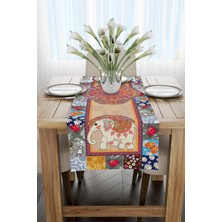 Cango Home Dekoratif Dijital Baskılı Runner OTYK452-RN