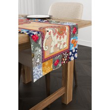 Cango Home Dekoratif Dijital Baskılı Runner OTYK452-RN