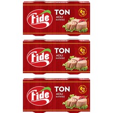 Fide Acılı Ton Balığı 6 x 160 G