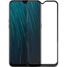 Case World Oppo A12 Tam Kaplayan Temperli Ekran Koruyucu Cam