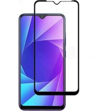 Case World Realme 5 Tam Kaplayan Temperli Ekran Koruyucu Cam