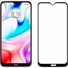 Case World Xiaomi Redmi 8 Tam Kaplayan Temperli Ekran Koruyucu Cam