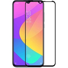 Case World Xiaomi Mi 9 Lite Tam Kaplayan Temperli Ekran Koruyucu Cam