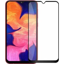 Case World Samsung Galaxy A10E Tam Kaplayan Temperli Ekran Koruyucu Cam