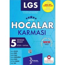 Bilinçsel Yayınları LGS En Iyi Hocalar Karması 5 Deneme Sınavı 2021
