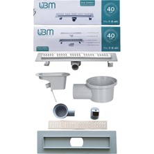 Ubm Duş Kanalı 40 cm
