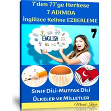 Enine Boyuna Eğitim 7 Adımda Ingilizce Kelime Ezberleme Kitabı-7