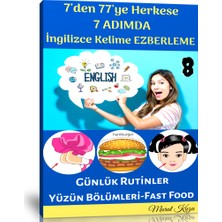 Enine Boyuna Eğitim 7 Adımda Ingilizce Kelime Ezberleme Kitabı-8