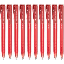 Faber-Castell Faber 1425 Auto Tükenmez Kalem Kırmızı 10'lu