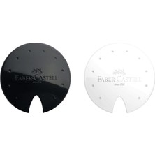 Faber-Castell Faber Faber Ufo Kalemtıraş Siyah Beyaz 2'li