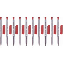 Faber-Castell Faber 1440 Tükenmez Kalem Kırmızı 10'lu