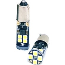 Femex H21W LED Ampul 12 Ledli 650 Lumen BAY9S Beyaz