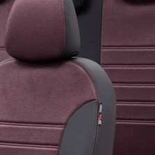 Otom Seat Exeo 2008-2013 Özel Üretim Koltuk Kılıfı Milano Design Bordo - Siyah