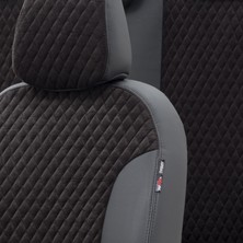 Otom Volkswagen Golf 8 2021-SONRASI Özel Üretim Koltuk Kılıfı Amsterdam Design Tay Tüyü Siyah