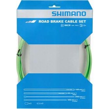 SHIMANO Yol Bisikleti Fren Kablo Seti Ptfe Yeşil