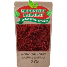 Medeniyet Baharat Iran Safranı 2 gr