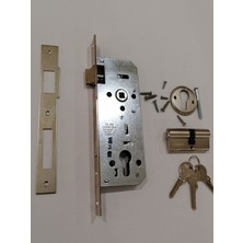 Kale Kilit Kale 152 R 40 mm Nikel Silindirli Dış Kapı Kilidi