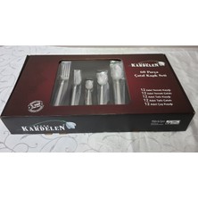 Kardelen 12 Kişilik Turkuaz 60 Parça Kaşık Çatal Set