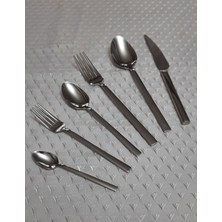 Kardelen  Çubuk  72 Parça 12 Kişilik 10.00 mm Bıçaklı Kaşık Çatal  Set