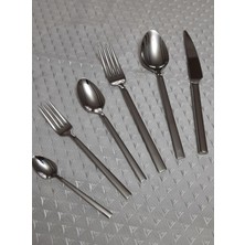 Kardelen  Çubuk  72 Parça 12 Kişilik 10.00 mm Bıçaklı Kaşık Çatal  Set