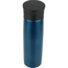 Sedef Silver Çelik Termos Bardak 500 ml Bitki Çayı Demleme Bardağı Tea Cups Thermos Mug Kupa Araç Termos SDF889