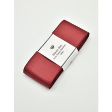 Elmas Süs Bordo Saten Kurdele Takı Kurdelesi (6CM-10M)