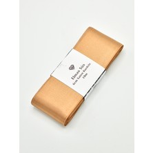 Elmas Süs Kapuçino Saten Kurdele Takı Kurdelesi (6CM-10M)