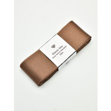 Elmas Süs Koyu Kahve Saten Kurdele Takı Kurdelesi (6CM-10M)