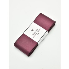 Elmas Süs Mürdüm Saten Kurdele Takı Kurdelesi (6CM-10M)