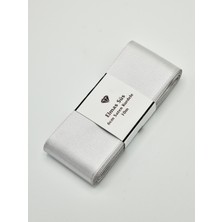 Elmas Süs Gümüş Saten Kurdele Takı Kurdelesi (6CM-10M)