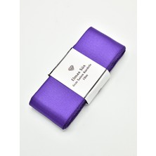 Elmas Süs Mor Saten Kurdele Takı Kurdelesi (6CM-10M)