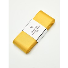 Elmas Süs Altın Saten Kurdele Takı Kurdelesi (6CM-10M)