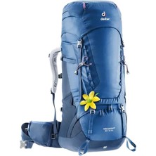 Deuter Aircontact 50 + 10 Sl Kadın Sırt Çantası Steel-Midnight