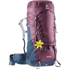 Deuter Aircontact 50 + 10 Sl Kadın Sırt Çantası Blackberry-Navy