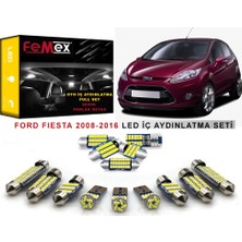 Femex Ford Fiesta LED Iç Aydınlatma Ampul Seti Femex Parlak Beyaz