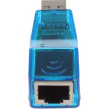 Alfais 4592 USB Ethernet Çevirici Dönüştürücü Adaptor Internet Cat5 RJ45