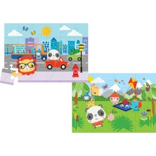 For Today Fp 13407 Fisher Price Baby Puzzle City Fun Picnic 2ın1