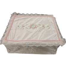 Dantelux Soft Kadife Fermuarlı Hurç Bohça 2815-C11 Pembe