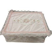 Dantelux Soft Kadife Fermuarlı Hurç Bohça 2816-C11 Pembe