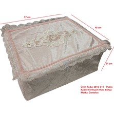 Dantelux Soft Kadife Fermuarlı Hurç Bohça 2816-C11 Pembe