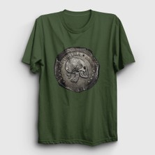 Presmono Unisex Haki Quadro Sepultura T-Shirt