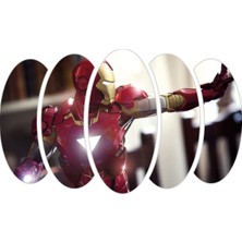 Renkselart Ironman Demir Adam Mdf TABLO-0564