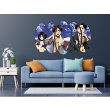 Renkselart Attack On Titan Anime Mdf TABLO-0484